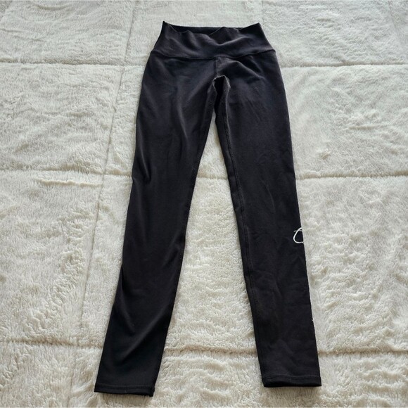 Black "Saddle Up" Leggings  Western Style Size Small. Excellent Condition. - Picture 2 of 6